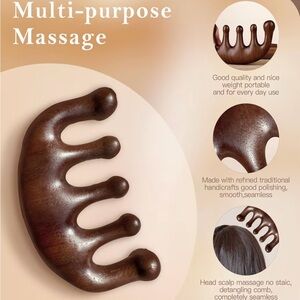 Wooden Scalp Massage Comb